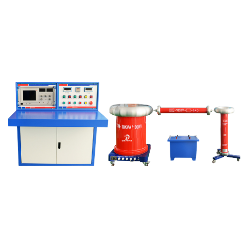 Partial Discharge Test System DJF-10kVA-100kV Electrical &Oiling-immersed &124T Partial Discharge Meter type