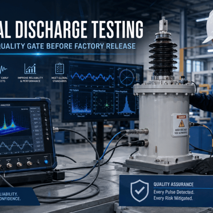 Partial Discharge Testing as the Final Quality Gate Before Factory Release