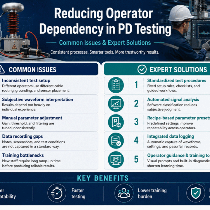 Reducing Operator Dependency in PD Testing: Common Issues & Expert Solutions