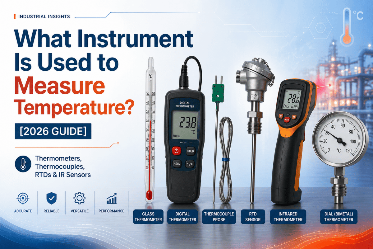 What Instrument Is Used to Measure Temperature? [2026 Guide]
