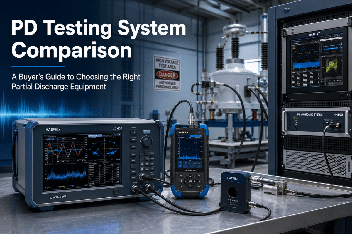 PD Testing System Comparison: A Buyer's Guide to Choosing the Right Partial Discharge Equipment