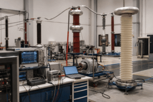 RC and resistive dividers across mixed test programmes