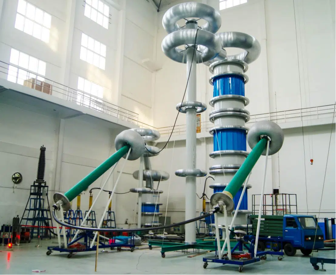 Variable Frequency Series Resonant Test System