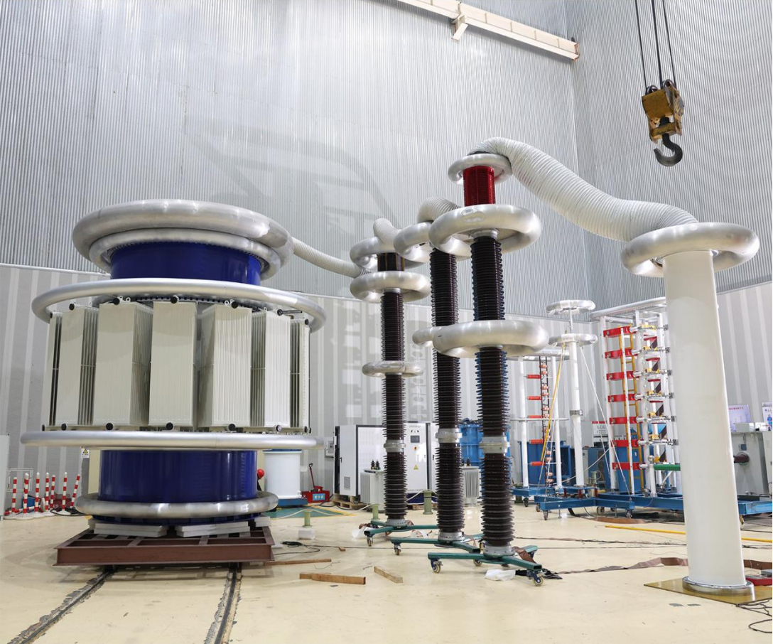 Variable Inductance Series Resonant Test System Structure