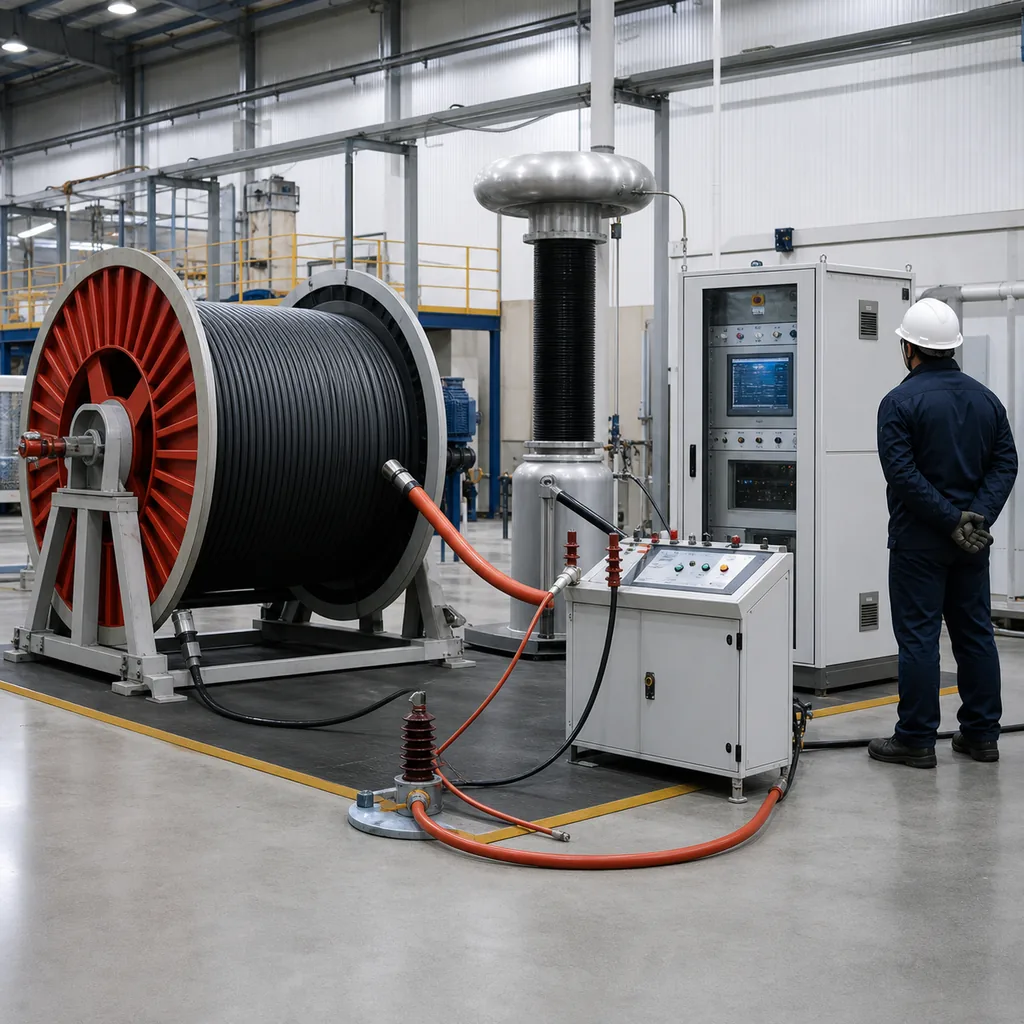 MV Cable Factory Routine Test