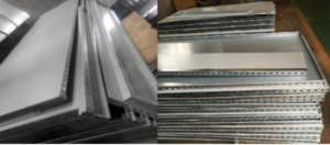 Panels for partial discharge shielding rooms