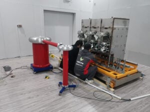Partial Discharge Testing Area