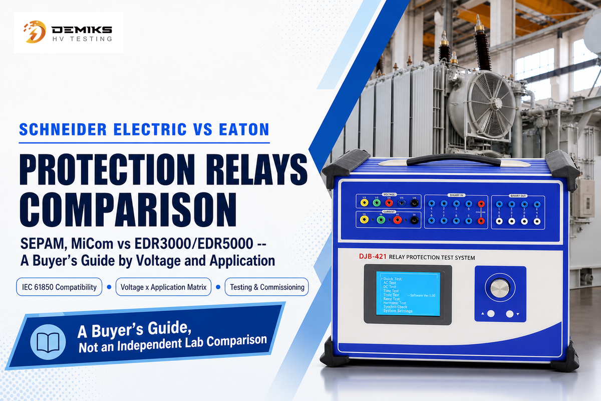 Schneider Electric vs Eaton Protection Relays Comparison