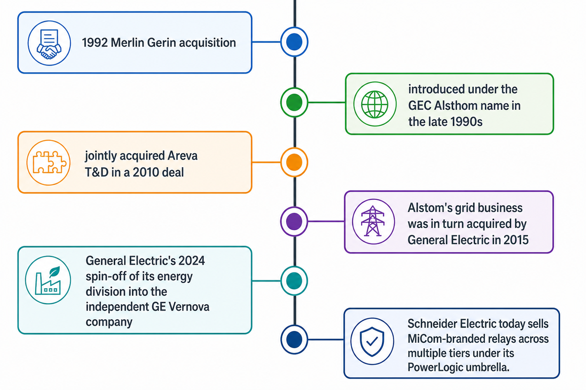 Product Line Breakdown: SEPAM, MiCom vs EDR3000/EDR5000/E-Series — DEMIKS