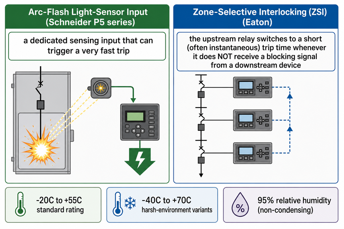 Arc-Flash Detection vs Zone-Selective Interlocking: Safety, Diagnostics, and Form Factor — DEMIKS