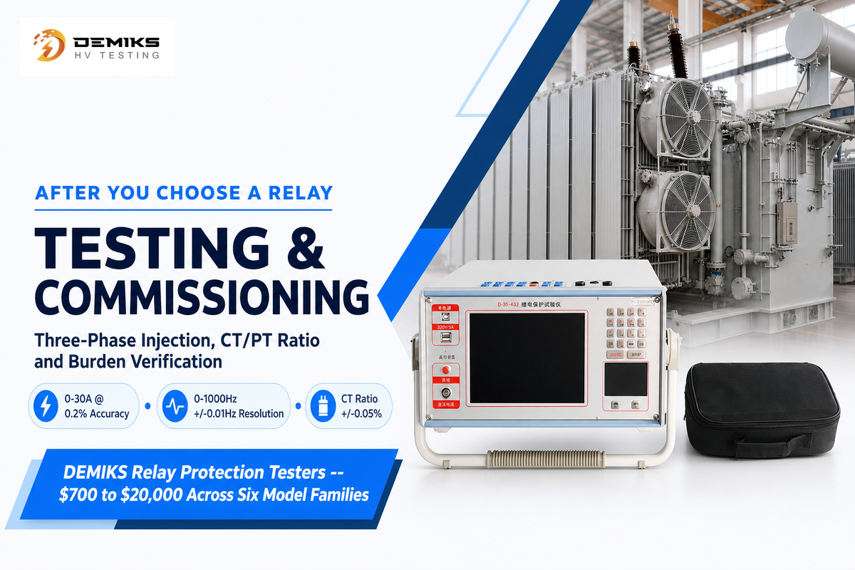 Testing and Commissioning After You Choose a Relay — DEMIKS