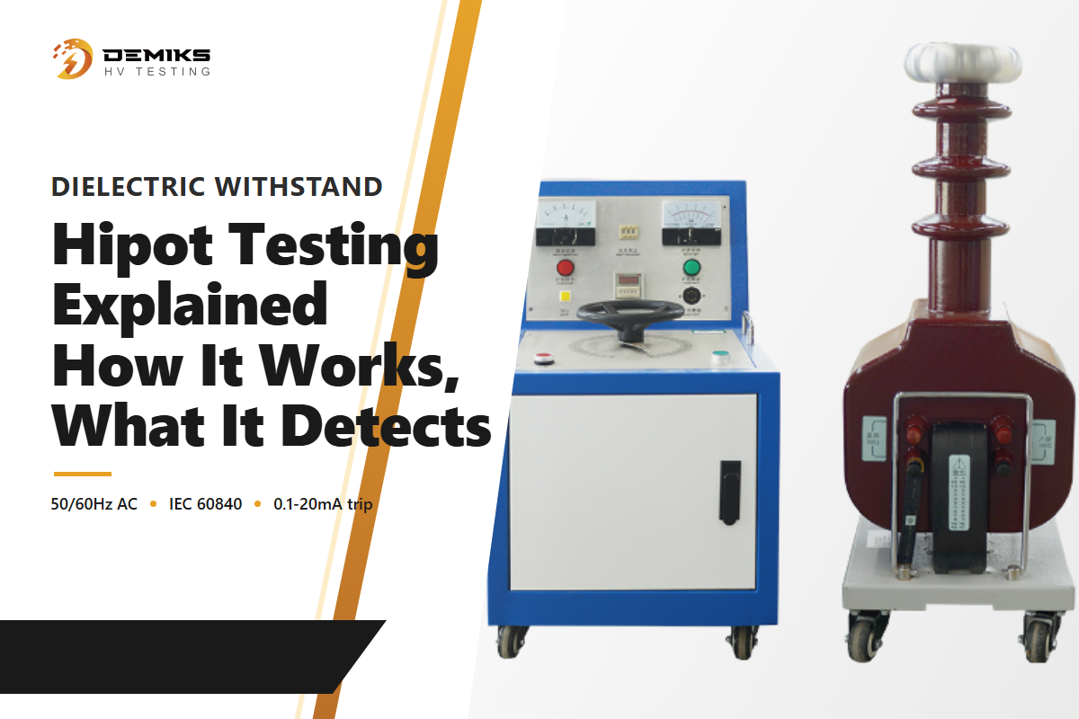 Dielectric Withstand (Hipot) Testing: How It Works and What It Detects — DEMIKS