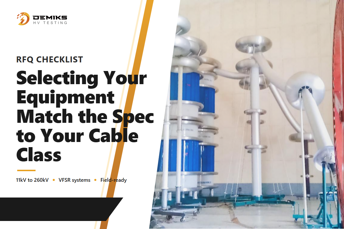 Selecting Test Voltage, Duration, and Equipment for Your Cable Class — DEMIKS