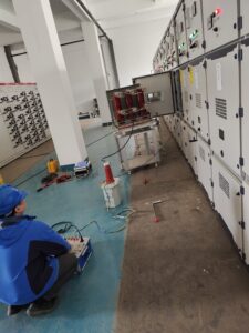 10kV switchgears Hipot Testing