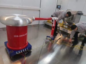 High Voltage Switchgear Lab PD testing System
