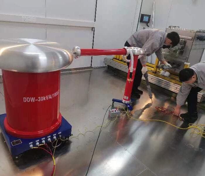 High Voltage Switchgear Lab PD testing System