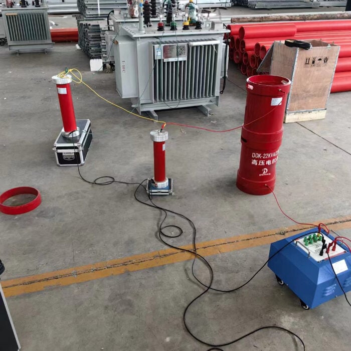 Power Transformer Variable frequency series resonance withstand voltage test