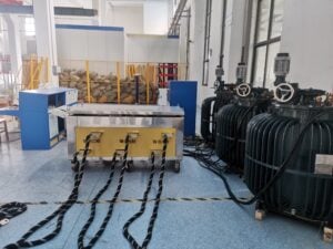 Temperature rising test system 1