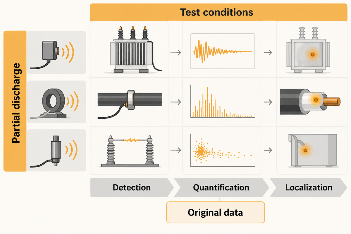 Operating condition, sensor units and localization are separate capabilities; mV is not automatically pC.