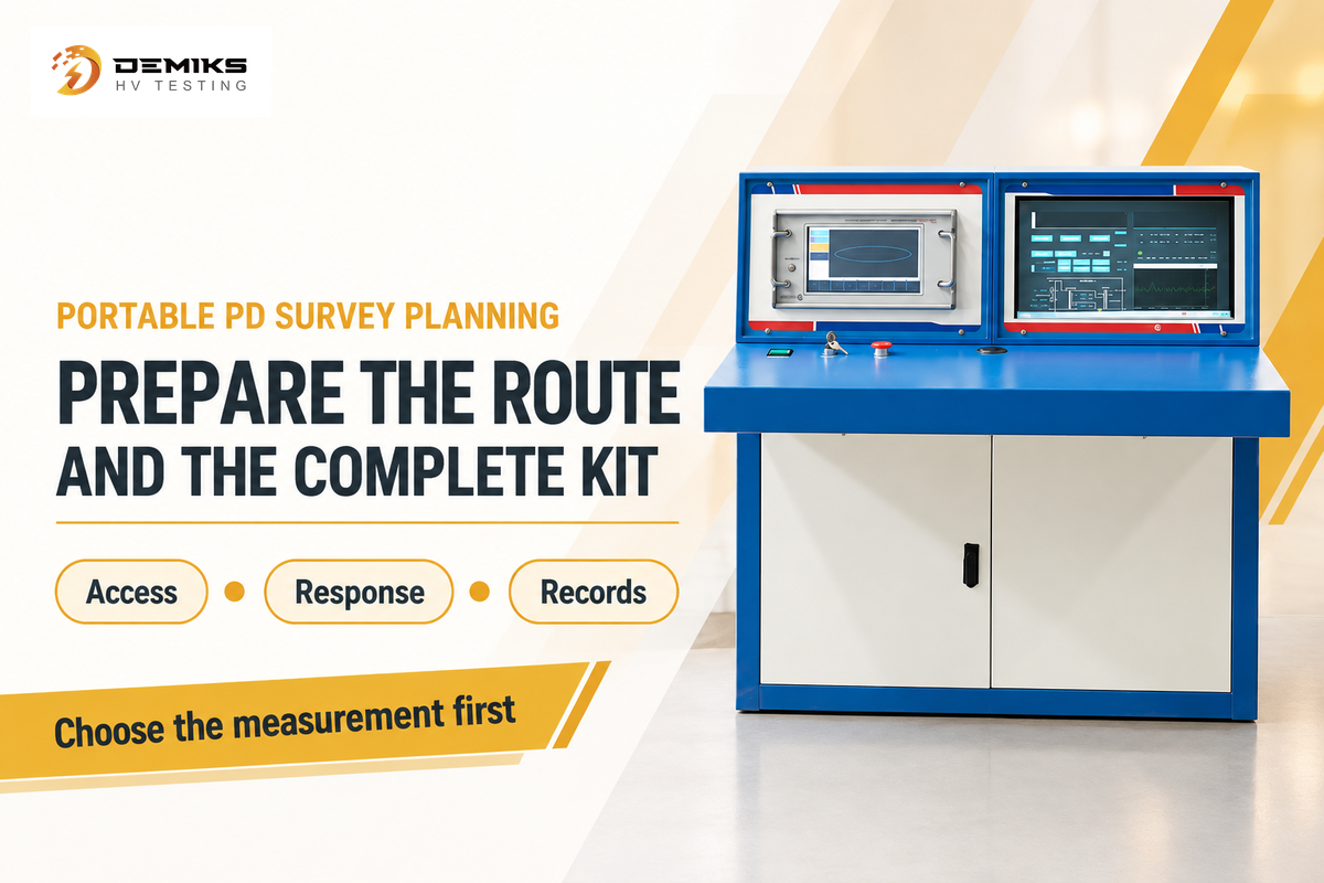 Portable PD Testing Without Complex Setup: 6 Steps